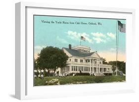 Yacht Club, Oshkosh-null-Framed Art Print