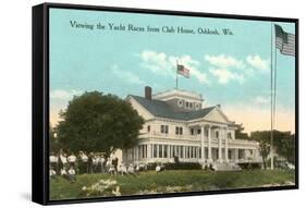 Yacht Club, Oshkosh-null-Framed Stretched Canvas