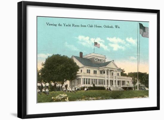 Yacht Club, Oshkosh-null-Framed Art Print