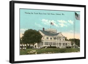 Yacht Club, Oshkosh-null-Framed Art Print