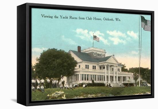 Yacht Club, Oshkosh-null-Framed Stretched Canvas