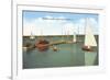 Yacht Club, Peoria, Illinois-null-Framed Art Print