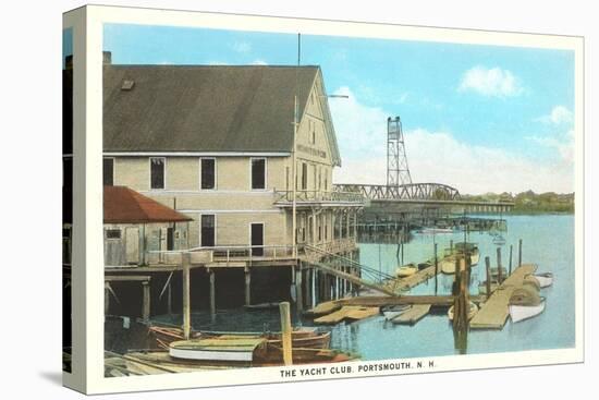 Yacht Club, Portsmouth, New Hampshire-null-Stretched Canvas