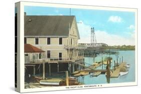 Yacht Club, Portsmouth, New Hampshire-null-Stretched Canvas