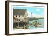 Yacht Club, Portsmouth, New Hampshire-null-Framed Art Print