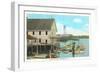 Yacht Club, Portsmouth, New Hampshire-null-Framed Art Print