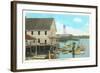 Yacht Club, Portsmouth, New Hampshire-null-Framed Art Print