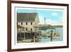 Yacht Club, Portsmouth, New Hampshire-null-Framed Art Print