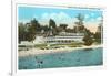 Yacht Club, Stamford, Connecticut-null-Framed Art Print