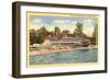 Yacht Club, Stamford, Connecticut-null-Framed Art Print