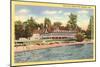 Yacht Club, Stamford, Connecticut-null-Mounted Art Print