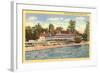 Yacht Club, Stamford, Connecticut-null-Framed Art Print