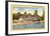 Yacht Club, Stamford, Connecticut-null-Framed Art Print