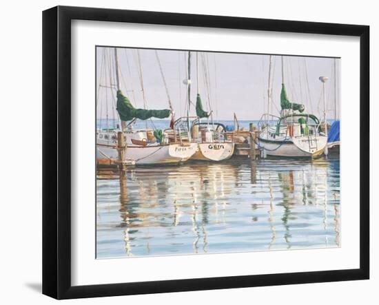 Yacht Club-Bruce Dumas-Framed Giclee Print