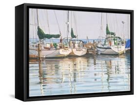 Yacht Club-Bruce Dumas-Framed Stretched Canvas