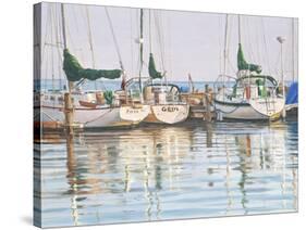 Yacht Club-Bruce Dumas-Stretched Canvas