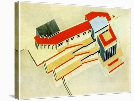 Yacht Club-El Lissitzky-Stretched Canvas