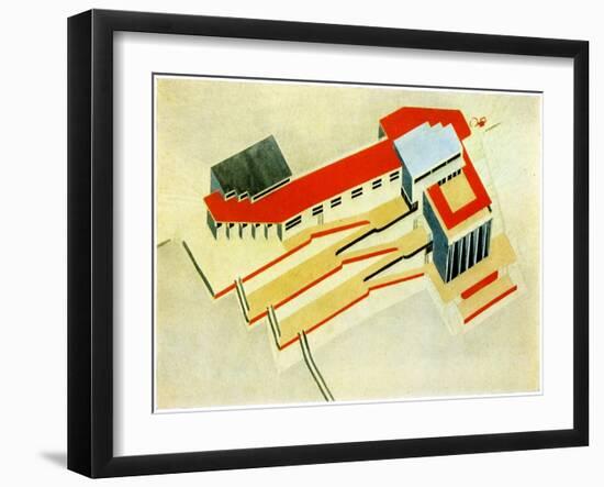 Yacht Club-El Lissitzky-Framed Giclee Print