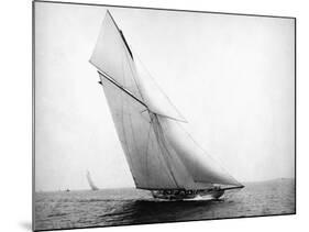 Yacht Columbia Sailing-Bettmann-Mounted Photographic Print