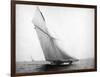 Yacht Columbia Sailing-Bettmann-Framed Photographic Print