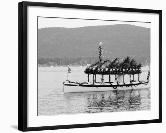 Yacht Etto, Regatta Day, Fort Willam Henry Hotel, Lake George, N.Y.-null-Framed Photo