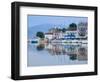 Yacht Harbor, Fiskardo, Kefalonia, Ionian Islands, Greece-Walter Bibikow-Framed Photographic Print