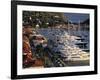 Yacht Harbour, Gustavia, St. Barts, French West Indes-Walter Bibikow-Framed Photographic Print