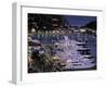 Yacht Harbour, Gustavia, St. Barts, French West Indes-Walter Bibikow-Framed Premium Photographic Print