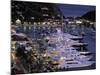 Yacht Harbour, Gustavia, St. Barts, French West Indes-Walter Bibikow-Mounted Photographic Print