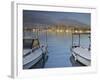 Yacht Harbour in Port D'Alcudia, Majorca, Spain-Rainer Mirau-Framed Photographic Print
