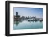 Yacht harbour on Marina Mall, Kuwait City, Kuwait, Middle East-Michael Runkel-Framed Photographic Print