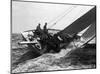 Yacht in Race, 1937-null-Mounted Art Print