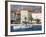 Yacht in Split Harbour, Dalmatian Coast, Croatia, Europe-Richard Cummins-Framed Photographic Print