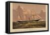 Yacht Jeannette-null-Framed Stretched Canvas