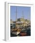 Yacht Marina and Castle, Marmaris, Aegean Coast, Anatolia, Turkey-Christopher Rennie-Framed Photographic Print