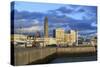 Yacht Marina in Le Havre, Normandy, France, Europe-Richard Cummins-Stretched Canvas