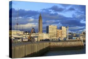 Yacht Marina in Le Havre, Normandy, France, Europe-Richard Cummins-Stretched Canvas