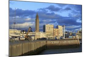 Yacht Marina in Le Havre, Normandy, France, Europe-Richard Cummins-Mounted Photographic Print