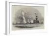 Yacht Match-null-Framed Giclee Print