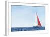 Yacht on Ocean-null-Framed Photo