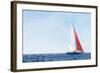 Yacht on Ocean-null-Framed Photo