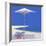 Yacht Passing the Terrace, 1999-John Miller-Framed Giclee Print