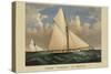 Yacht "Puritan" of Boston-null-Stretched Canvas