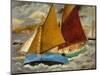 Yacht Race at Portscato, Cornwall, 1928-Christopher Wood-Mounted Giclee Print