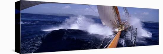 Yacht Race, Caribbean-null-Stretched Canvas