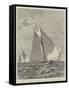 Yacht-Race for the America Cup-null-Framed Stretched Canvas