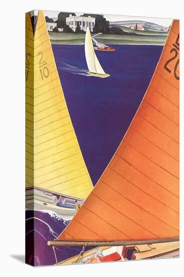 Yacht Race, Graphics-null-Stretched Canvas