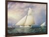 Yacht Race in New York Harbor-James^ E Buttersworth-Framed Giclee Print