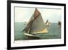 Yacht Race, Madison, Wisconsin-null-Framed Premium Giclee Print