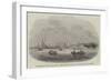 Yacht Race, Wood Against Iron, First Regatta of the Royal Victoria Club, Isle of Wight-null-Framed Giclee Print